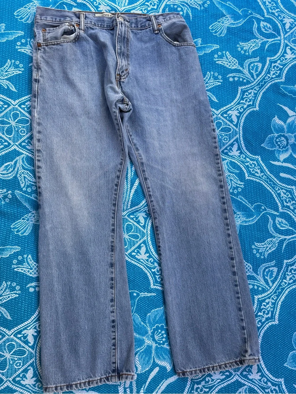 Levi's 517 Boot Cut Jeans Light Wash Denim Men's Size 36x32 100% Cotton⁠